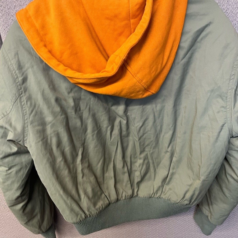 Anthropologie Green and Orange Jacket - Picture 15 of 15